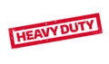 Heavy Duty rubber stamp