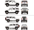 Heavy Duty SUV Big truck Royalty Free Stock Photo