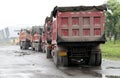 Heavy-duty trucks Royalty Free Stock Photo