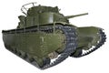 Heavy five-turret tank Royalty Free Stock Photo