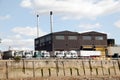 Heavy Goods Trucks At A Dispatch Depot