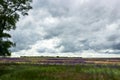 Heavy gray cloud