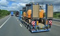 Heavy haulage M5 motorway UK 10-06-2021