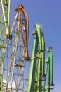 Heavy industrial cranes Royalty Free Stock Photo