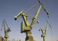 Heavy industrial cranes