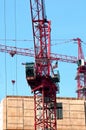 Heavy industrial tower crane Royalty Free Stock Photo