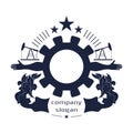 Heavy industry emblem