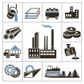 Heavy industry icons