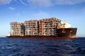 Giant heavy-lift ship RED ZED 2 anchored in Algeciras bay.