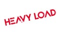 Heavy Load rubber stamp