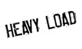 Heavy Load rubber stamp