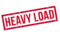 Heavy Load rubber stamp Royalty Free Stock Photo
