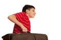 Heavy luggage Royalty Free Stock Photo