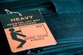 Heavy Luggage Royalty Free Stock Photo