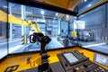 Heavy Machinery Design with Advanced Control Systems in an Industrial Setting Royalty Free Stock Photo