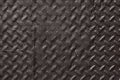 Heavy Metal Black Diamond Plate Abstract Texture Background Royalty Free Stock Photo