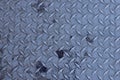 Heavy Metal Diamond Plate Texture with Grunge and Grime Royalty Free Stock Photo