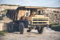 Heavy mining truck