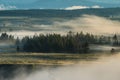 Heavy Mist in Grand teton national Park