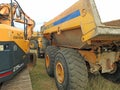 Heavy plant lorries Royalty Free Stock Photo