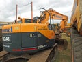 Heavy plant lorries Royalty Free Stock Photo