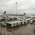 Heavy Rain at the George Bush Intercontinental Airport