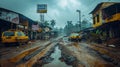 Heavy rain in Sierra Leone