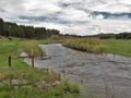 South Platte River Overflowing Its Banks Royalty Free Stock Photo