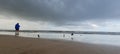 Peaceful versova beach in Mumbai