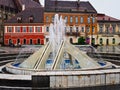 Heavy Rainstorm, Brasov, Romania Royalty Free Stock Photo