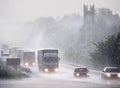 Heavy rainstorm Royalty Free Stock Photo