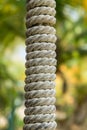 Heavy rope selective focus Royalty Free Stock Photo