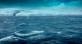 Heavy Seas in the Antarctic Royalty Free Stock Photo