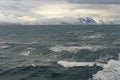 Heavy Seas in a High Aarctic Fjord Royalty Free Stock Photo