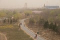 Heavy smog pollution hits Beijing, China