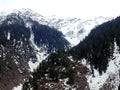 Heavy Snowfall In Jammu & Kashmir, Snow Mountain, Kashmir, India.