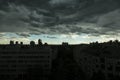 Heavy storm coming Royalty Free Stock Photo