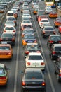 Heavy Traffic Royalty Free Stock Photo