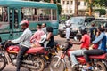 Traffic on The Square, Kampala, Uganda