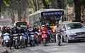 Heavy Traffic in Vietnam