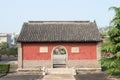 Kaiyuan Temple. a famous historic site in Zhengding, Hebei, China.