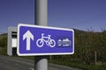 Hebridean Way cycle route sign