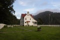 Heceta Head Lighthouse`s keeper former residence Royalty Free Stock Photo