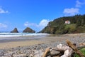 Heceta Lighhouse Keepers House, Pacific Northwest, Oregon Coast, USA Royalty Free Stock Photo