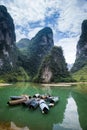 Hechi Small Three Gorges,Guangxi,China Royalty Free Stock Photo