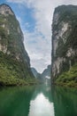 Hechi small Three Gorges Royalty Free Stock Photo