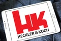 Heckler & Koch defense manufacturing company logo Royalty Free Stock Photo