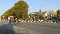 Hectic city life in Naples, people cycling on the road, transportation in Italy