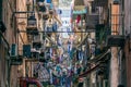 Hectic streets of Naples, Italy