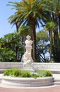 Monte Carlo, Monaco, monument to the composer Hector Berlioz .